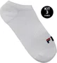 Meia Fila Cano Invisível Kit/3 Pares Masculino Sport Group - Branco