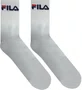 Meia Fila Cano Medio Kit/3 Pares 39-43 Masculino - Branco/Mescla/Preto