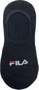 Meia Fila Feminina Invisivel Kit c/3 - Preto