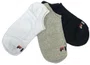 Meia Fila Feminino Tripack Cano Curto Kit c/3 - Multi Color
