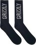 Meia Grizzly Stamp - Preto