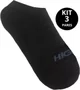Meia High Sport Logo - Preto
