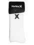Meia Hurley 2 Pares Cano Alto Canelado - Branco