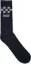 Meia Masculina Dhoo Cheker Algodão - Preto