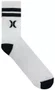 Meia Masculina Hurley Cano Medio Canaletado - Branco