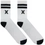 Meia Masculina Hurley Cano Medio Canaletado - Branco