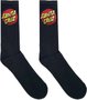 Meia Santa Cruz Classic Dot Cano Longo - Preto