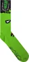 Meia Unissex Gnarly Frankstein Cano Longo Algodão - Verde