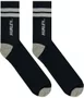 Meia Unissex Hurley Cano Medio Vertical - Preto