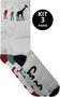 Meia Unissex LRG Lifted Group Kit C/3 Cano Medio - Branco/Multi Color