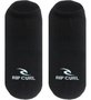 Meia Unissex Rip Curl In Box Invisivel - Preto