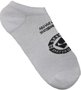 Meia Unissex Session Invisivel Aqui Vive um Skateboard - Branco