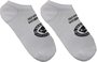 Meia Unissex Session Invisivel Aqui Vive um Skateboard - Branco