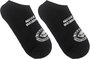 Meia Unissex Session Invisivel Aqui Vive um Skateboard - Preto