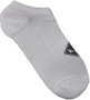 Meia Unissex Session Invisivel Logo - Branco