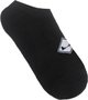 Meia Unissex Session Invisivel Logo - Preto