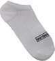 Meia Unissex Session Invisivel Skateboard - Branco
