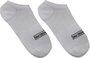 Meia Unissex Session Invisivel Skateboard - Branco