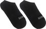 Meia Unissex Session Invisivel Skateboard Logo - Preto