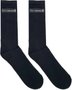 Meia Unissex Session SkateBoard C/Alto - Preto