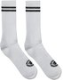Meia Unissex Session SkateBoard Listra C/Alto - Branco