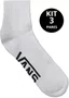 Meia Unissex Vans Classic Ankle Kit/3 - Branco