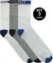 Meia Unissex VLCS High Quality  Kit/3 Cano Medio - Color Sortidas