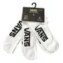 Meia Cano Curto Vans Kit 3 Pares Classic Super Show - Branco