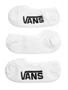 Meia Cano Curto Vans Kit 3 Pares Classic Super Show - Branco