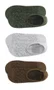 Meia Vans Kit 3 Pares Fuego Canoodle - Multicores