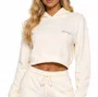 Moletom Feminino Hurley Clareou - Off White