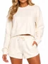 Moletom Feminino Hurley Clarie - Off White