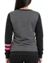 Moletom Feminino Hurley Sensation Manga Longa - Grafite Mesclado