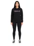 Moletom Feminino Rip Curl North Fleece Manga Longa com Capuz - Preto
