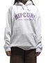Moletom Feminino Rip Curl Varsity  Branco Mescla
