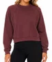 Moletom Feminino Volcom Careca Single Stone - Bordo
