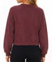 Moletom Feminino Volcom Careca Single Stone - Bordo