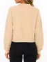 Moletom Feminino Volcom Careca Single Stone - Off White