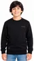 Moletom Infantil Freesurf Mini Careca - Preto