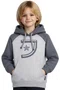Moletom Infantil Juicy Aloha - Cinza Mesclado