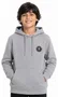 Moletom Infantil Session Loguinho SKT - Cinza/Mesclado