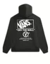 Moletom Infantil Vans Stacked Hi - Preto