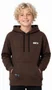 Moletom Infantil Wats Logo Botom - Marrom