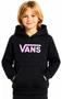 Moletom Juvenil Vans Flying Hoodie Girls - Preto