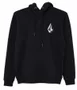 Moletom Juvenil Volcom Iconic Stone - Preto