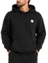 Moletom Masculino Quiksilver  Canguru Transfer Round Capuz - Preto