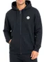 Moletom Masculino Aberto Quiksilver Transfer Round - Preto