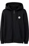 Moletom Masculino Aberto Quiksilver Transfer Round - Preto