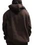 Moletom Masculino Big Freesurf Fenhado Basico Logo - Marrom