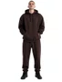 Moletom Masculino Big Freesurf Fenhado Basico Logo - Marrom